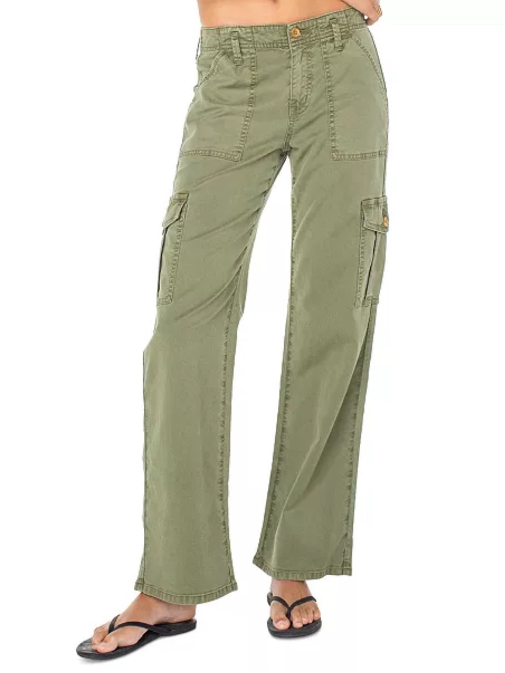 Roxy
Come And Chill Mid-Rise Cargo Pants